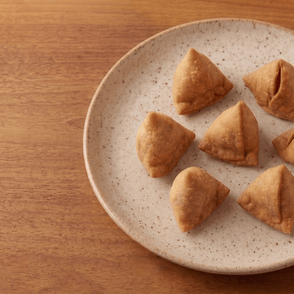 Dal Samosa - a crispy, savory snack ! - Gokul's