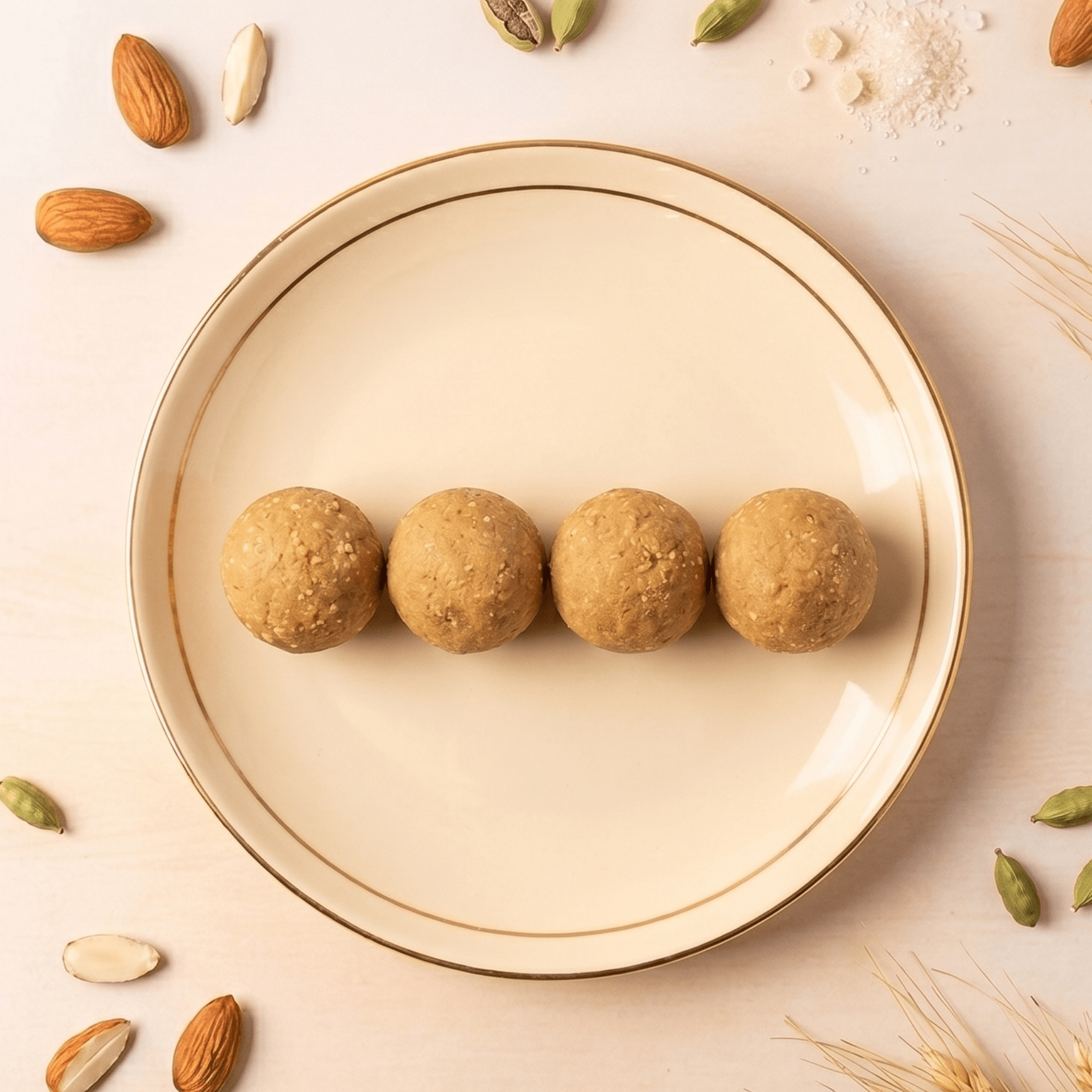Desi Ghee Aata Ladoo - Gokul's