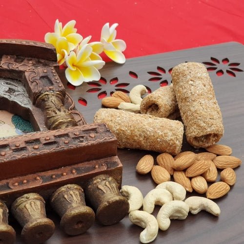 Dry Fruit Roll Gazak - Sugar - Gokul's