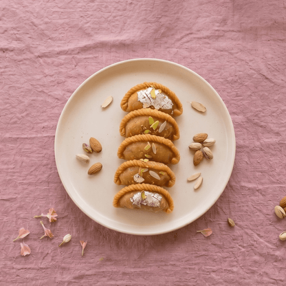 Sweetened Gujiya - Classic Indian Dessert for Festive Celebrations - Gokul's