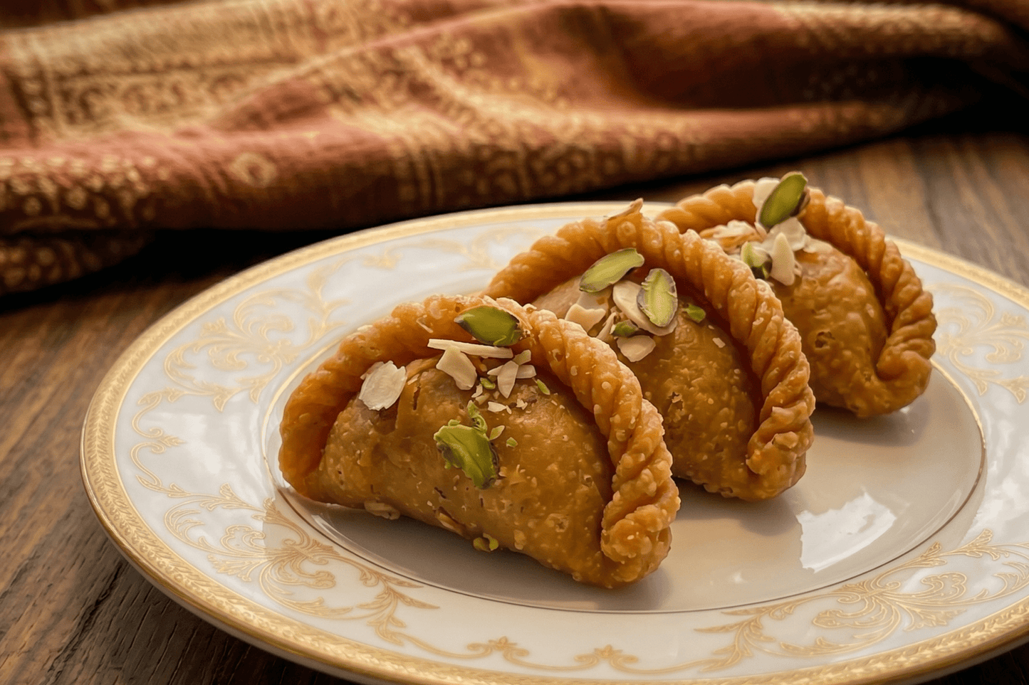 Sweetened Gujiya - Gokul's