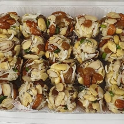DRY FRUIT LADDO WITH NARIYAL